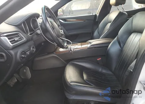 2016 Maserati Ghibli S z USA, uszkodzony, nr VIN ZAM57RSA6G1189765